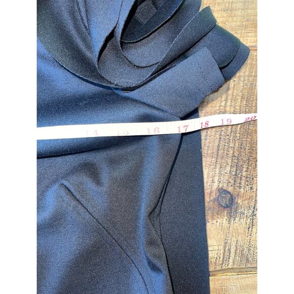 Womens Pietro Brunelli‎ Milano Black Ruffle Short Sleeve Maternity Dress Size XS - Picture 8 of 11